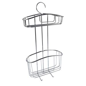 Tatay 2-Tier Shower Caddy Chrome Tatay 2-Tier Shower Caddy Chrome